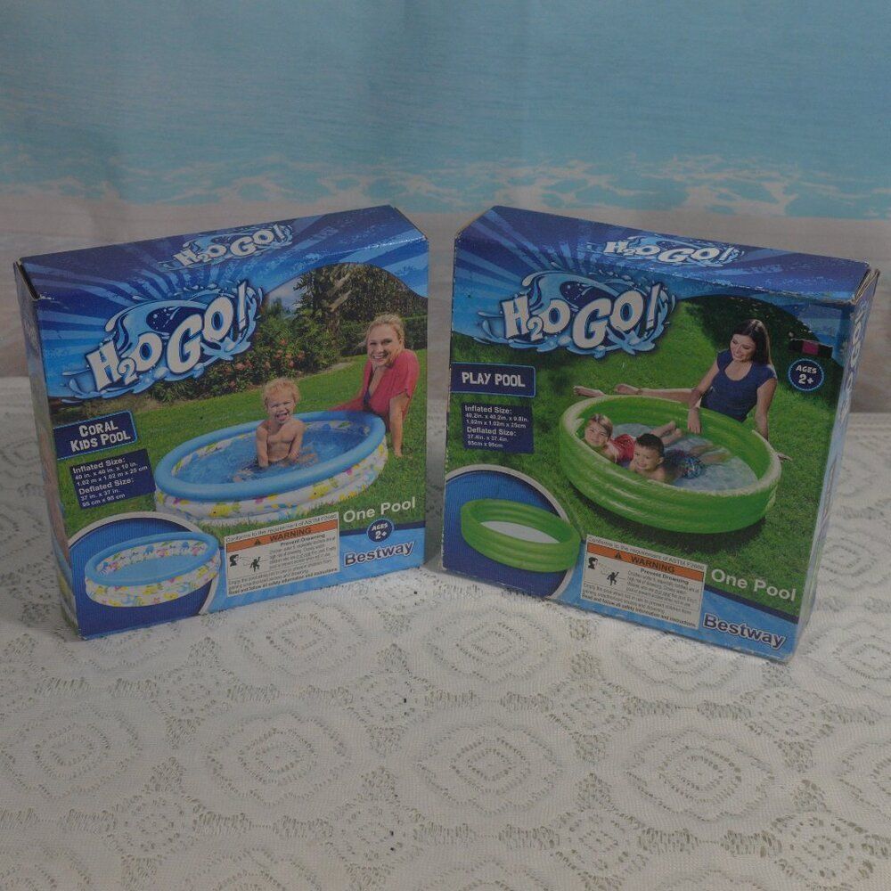 H20 GO! Coral Kids Pool and Play Pool Brand New in Box
